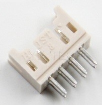 LBTAR-05V-2K-K PCB Kartı Konektörü, RoHS JST Ayrılabilir Kıvrımlı Stil Konnektörleri