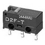 D2F-01F-T OMRON SMD DIP Anahtarı SPDT Pin Piston 0.1A 30VDC 0.74N Thru-Hole