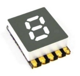 LED Elektronik Dijital Ekran Kartı Dijital Tüp 0.2 İnç 1 Haneli